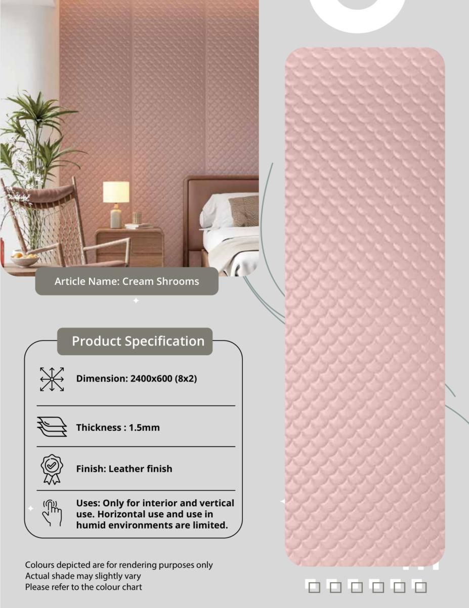 Picassa Leather Lam Catalog Page