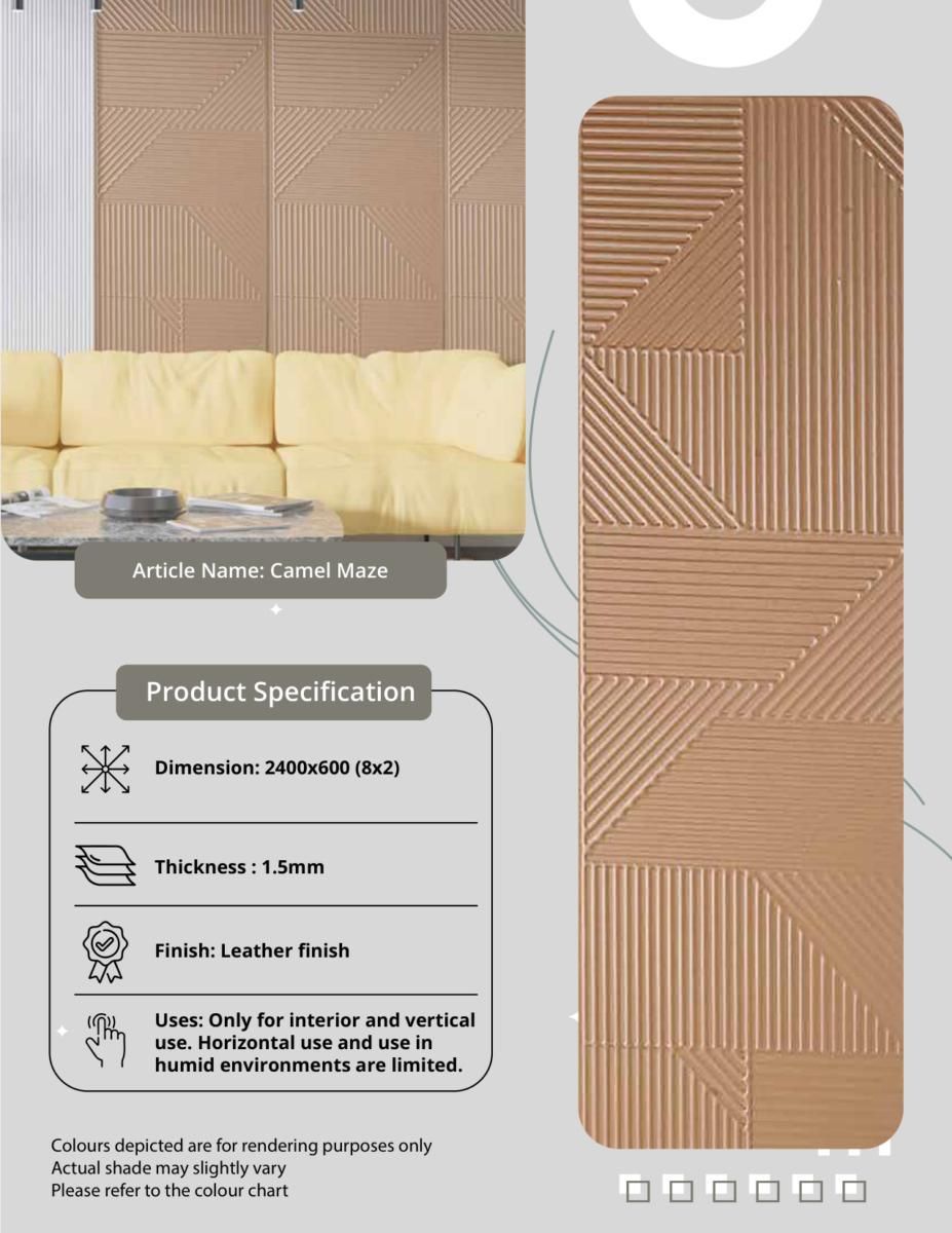 Picassa Leather Lam Catalog Page