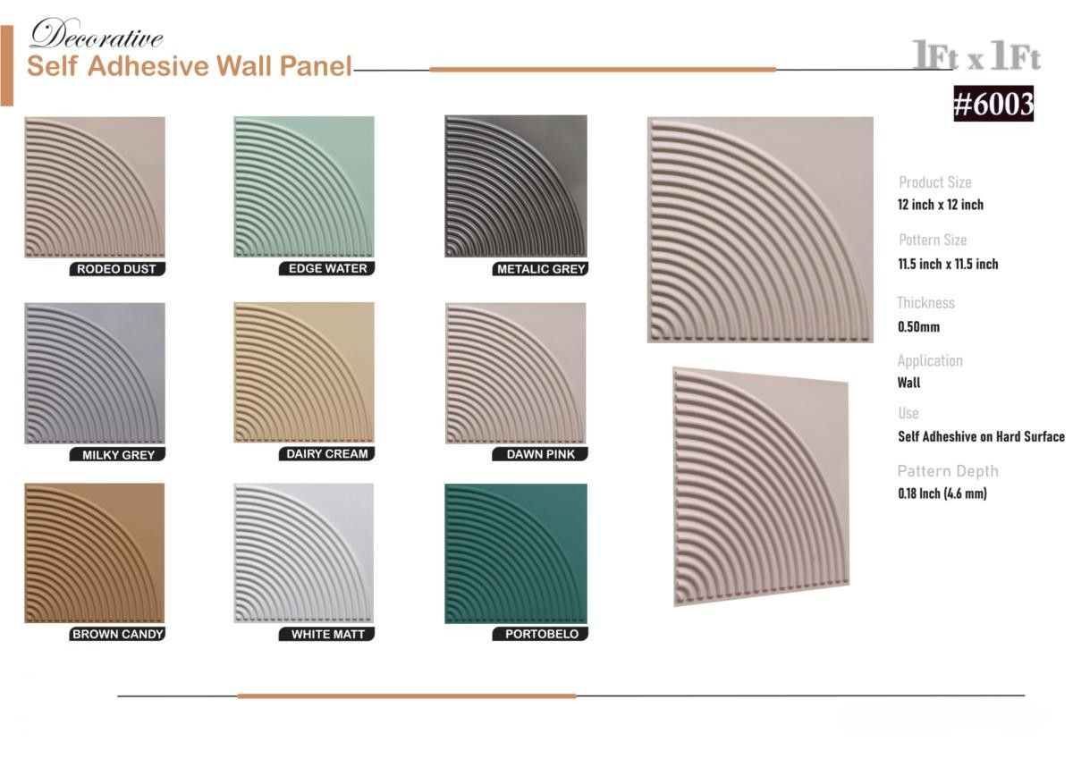 12x12 Self Adhesive PVC Catalog Page