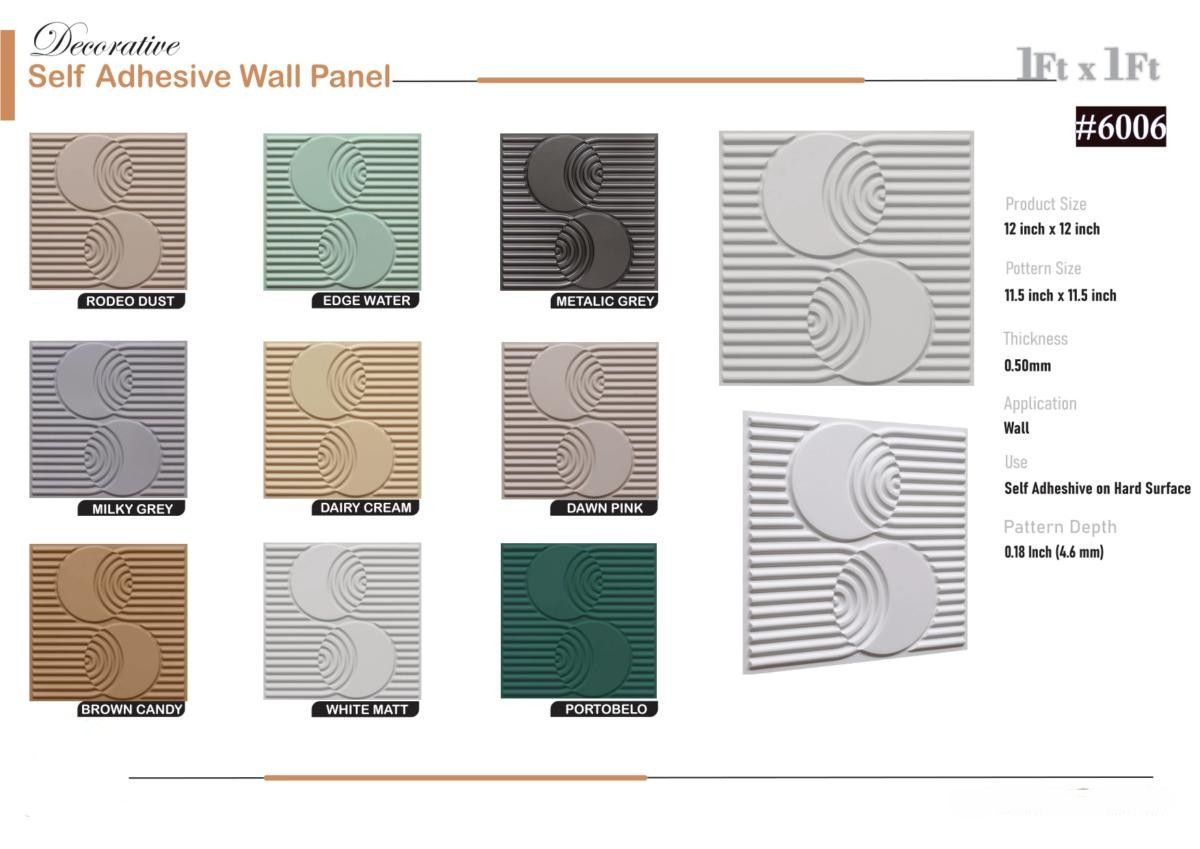 12x12 Self Adhesive PVC Catalog Page
