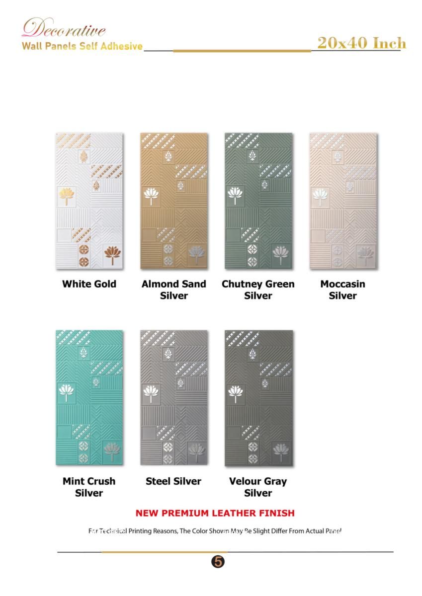 20x40 Self Adhesive Series Catalog Page