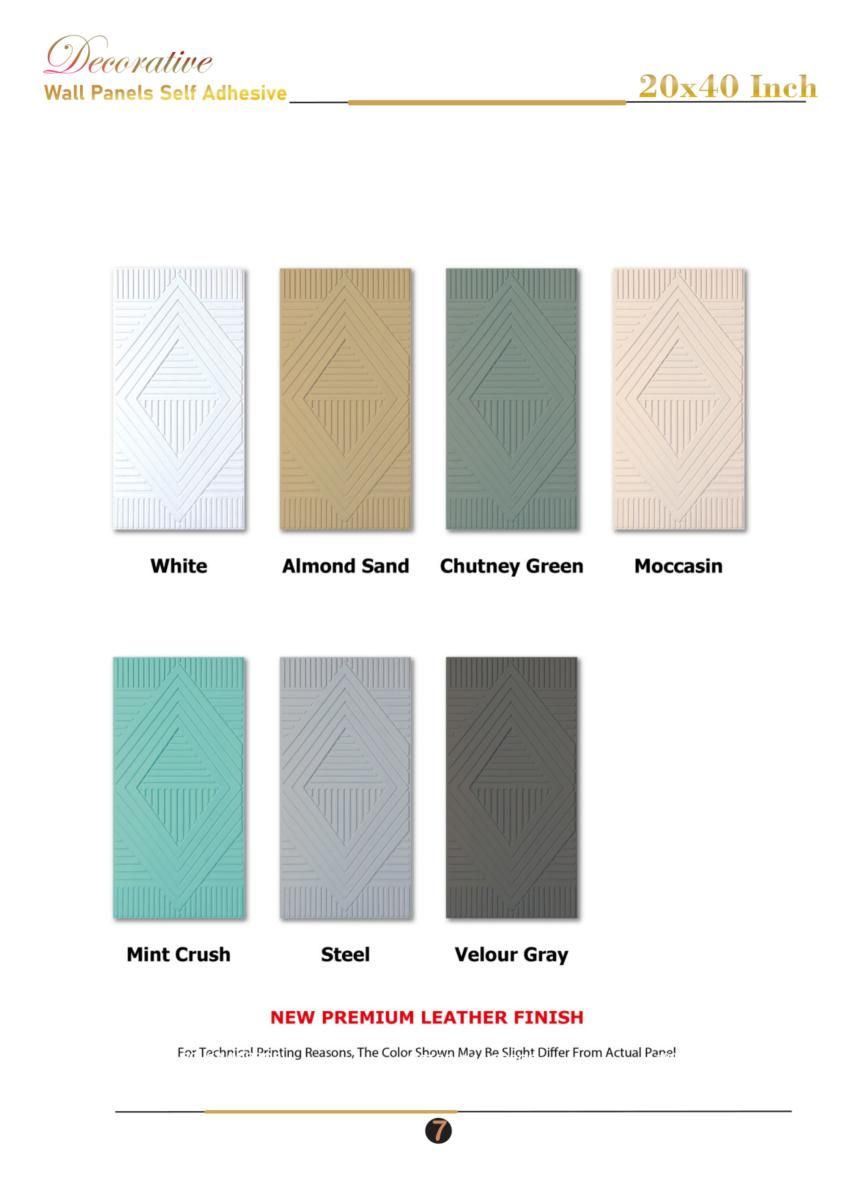 20x40 Self Adhesive Series Catalog Page