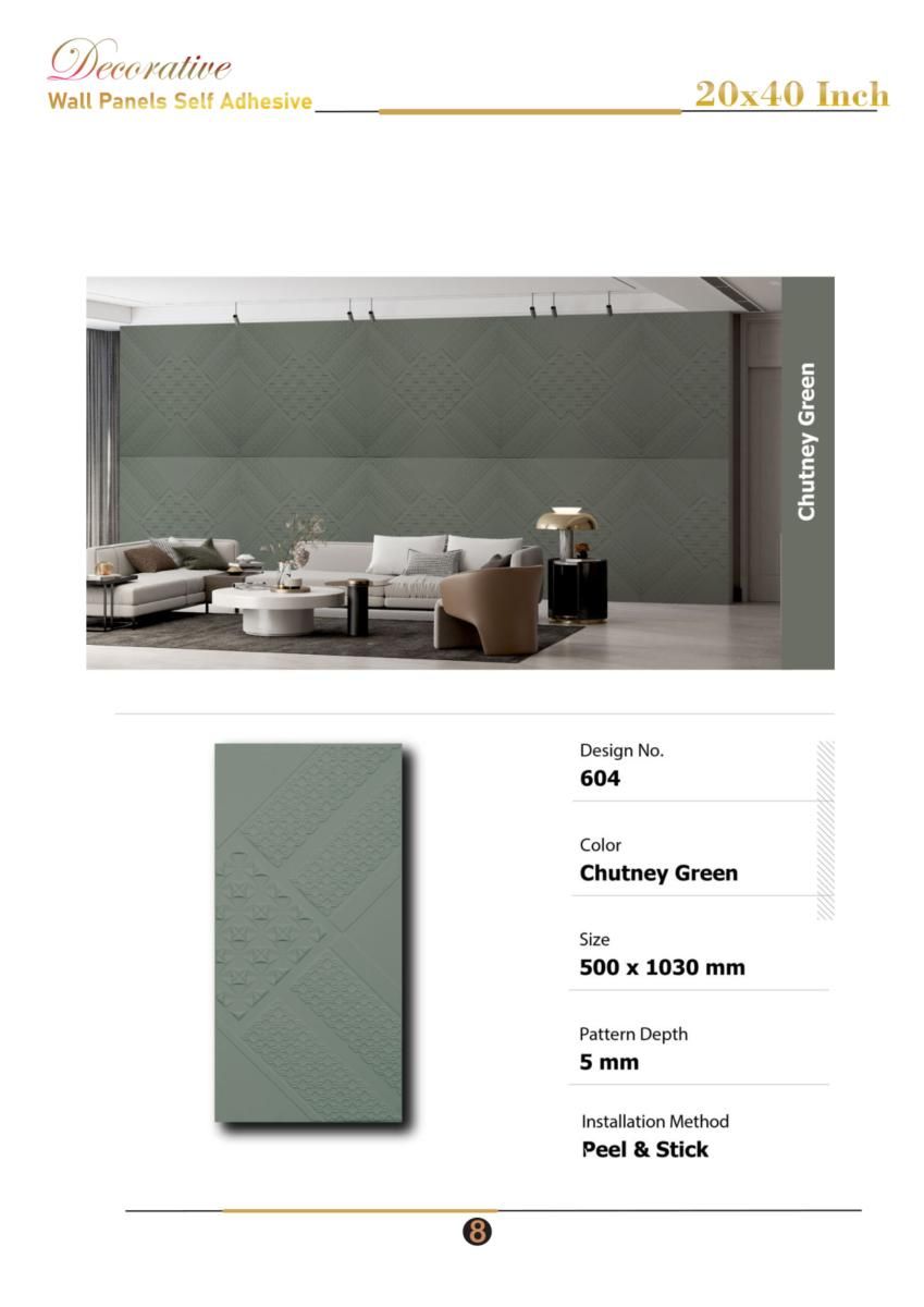 20x40 Self Adhesive Series Catalog Page
