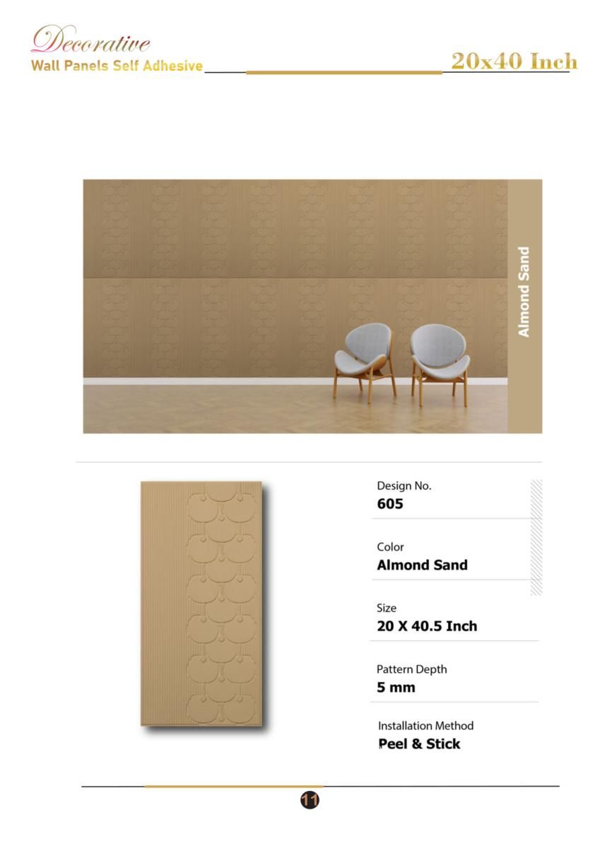 20x40 Self Adhesive Series Catalog Page