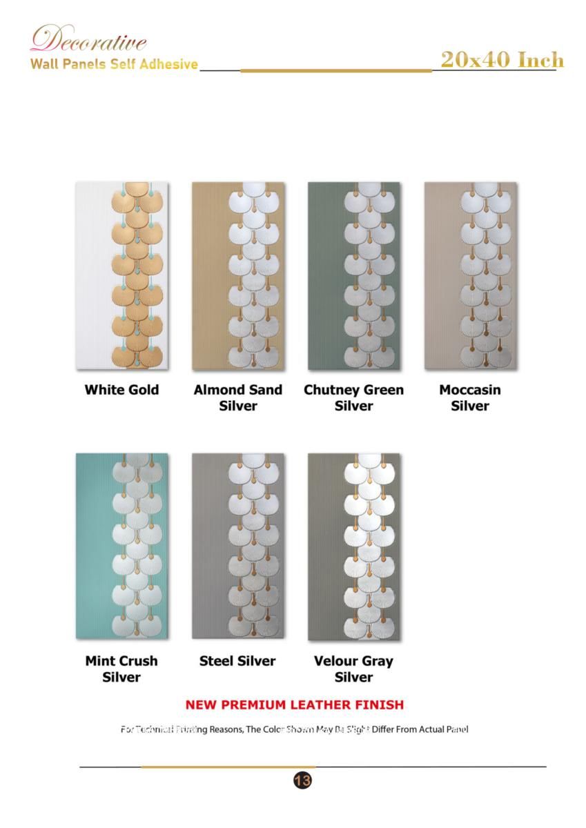 20x40 Self Adhesive Series Catalog Page