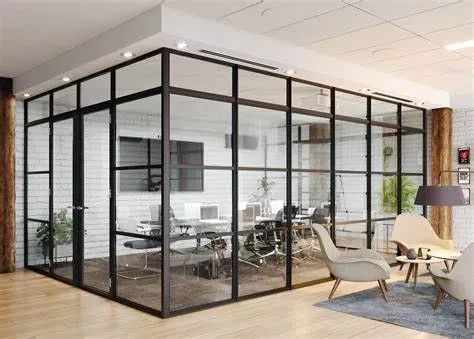 Smart Glass Soundproof Partition