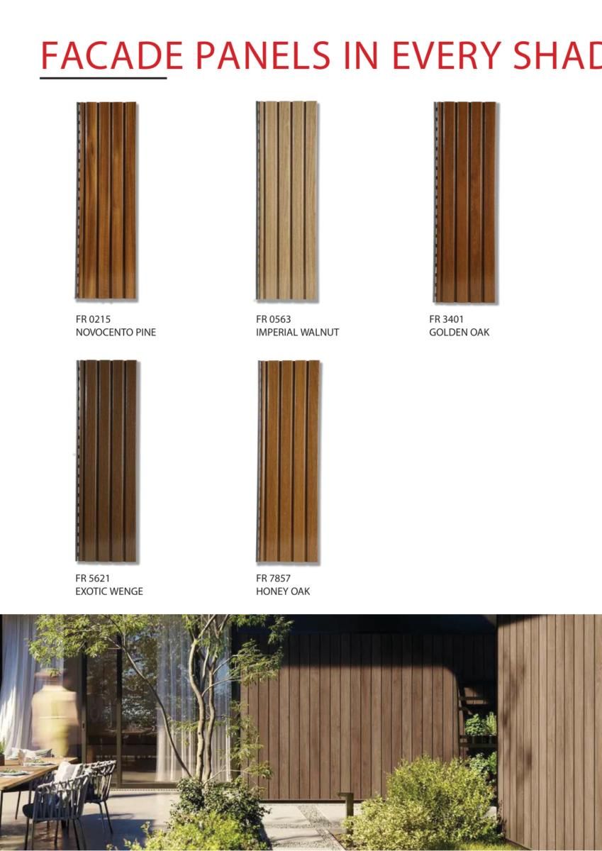 Soficlad Exterior Panels Catalog Page