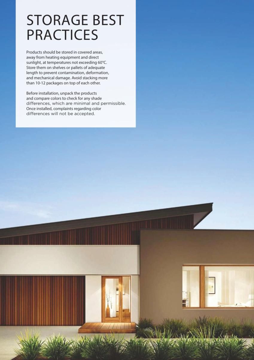 Soficlad Exterior Panels Catalog Page