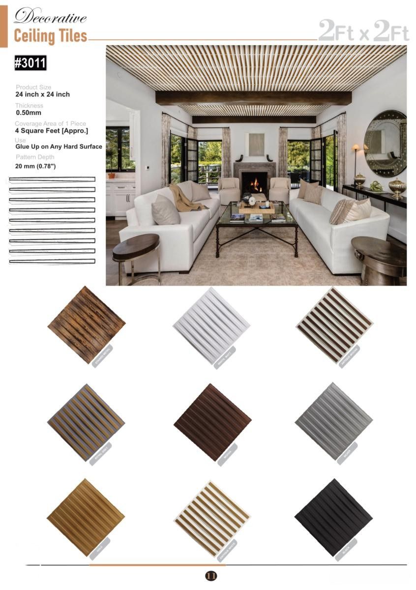 Soni Decor 2x2 Panels Catalog Page
