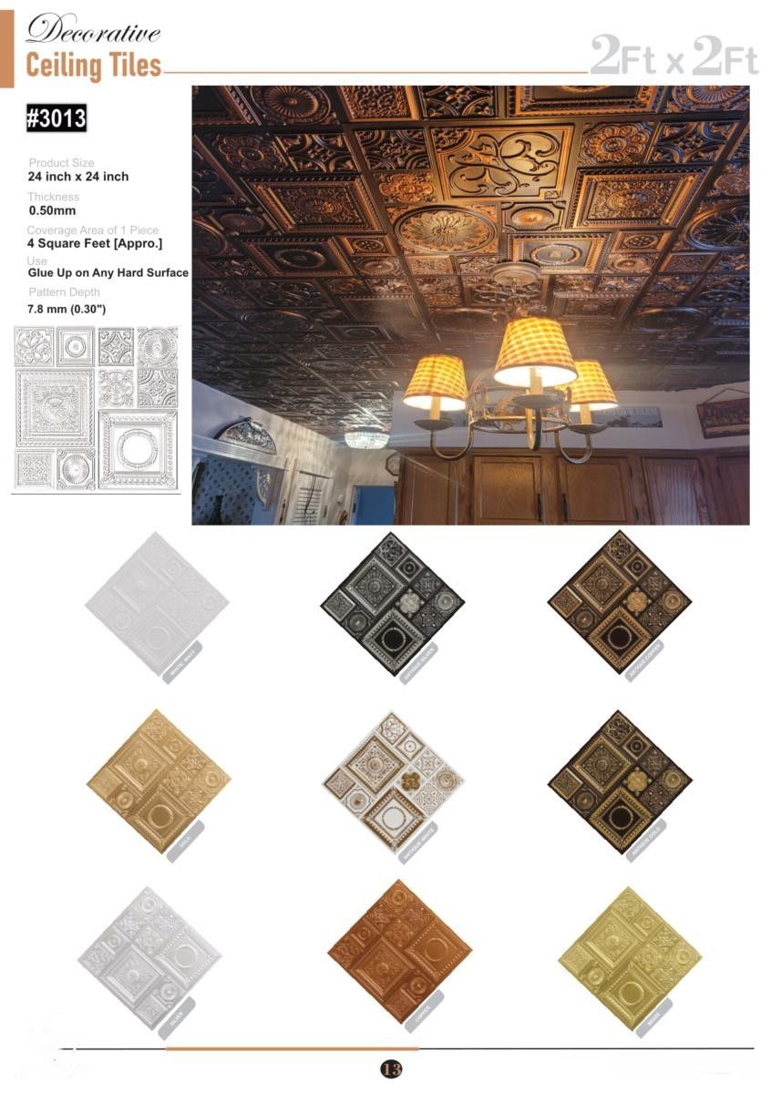 Soni Decor 2x2 Panels Catalog Page