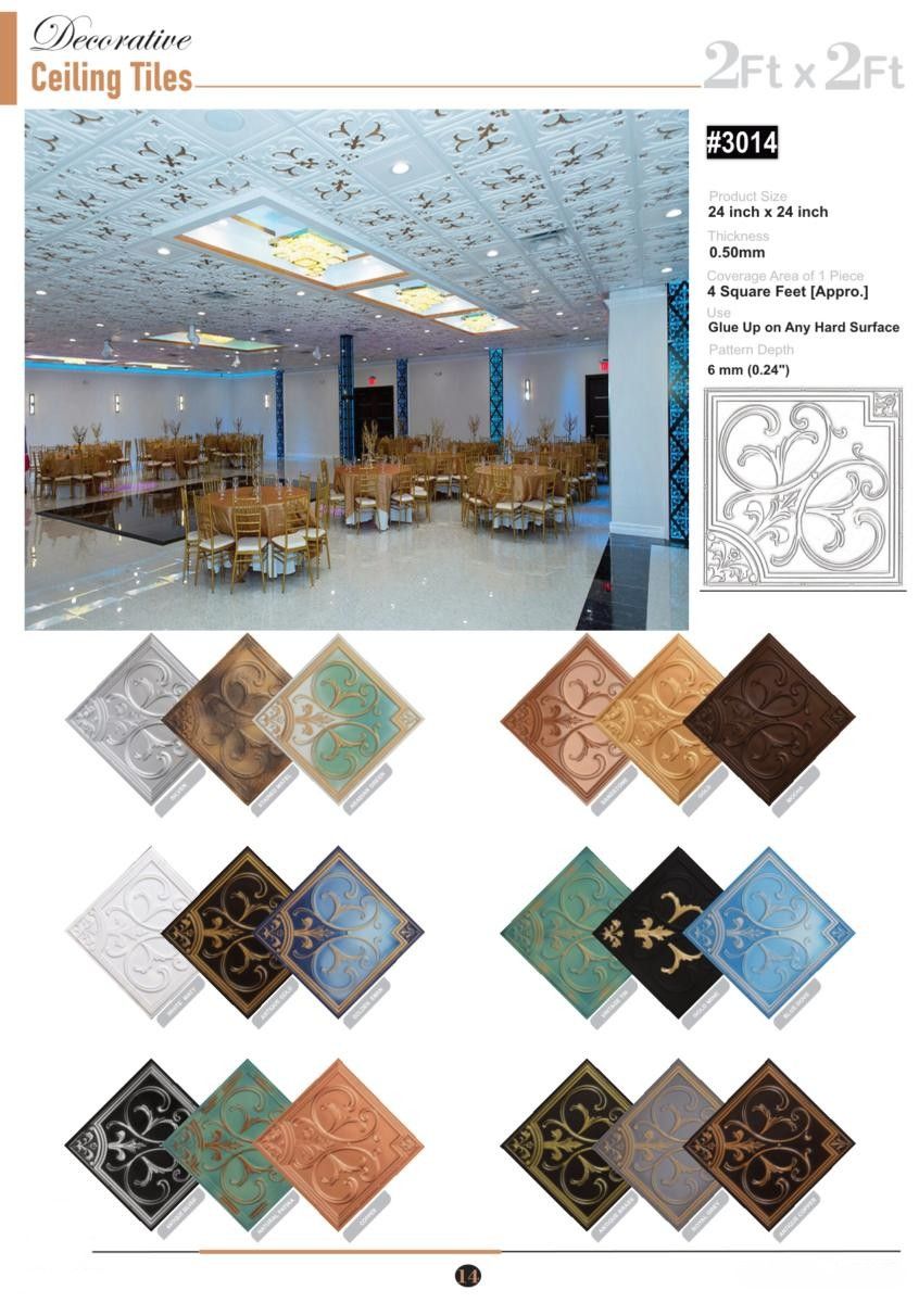 Soni Decor 2x2 Panels Catalog Page