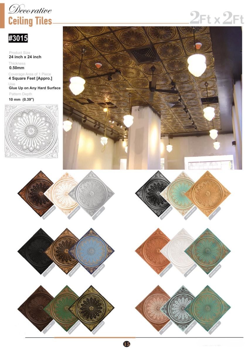 Soni Decor 2x2 Panels Catalog Page