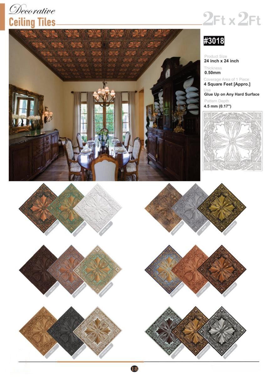Soni Decor 2x2 Panels Catalog Page
