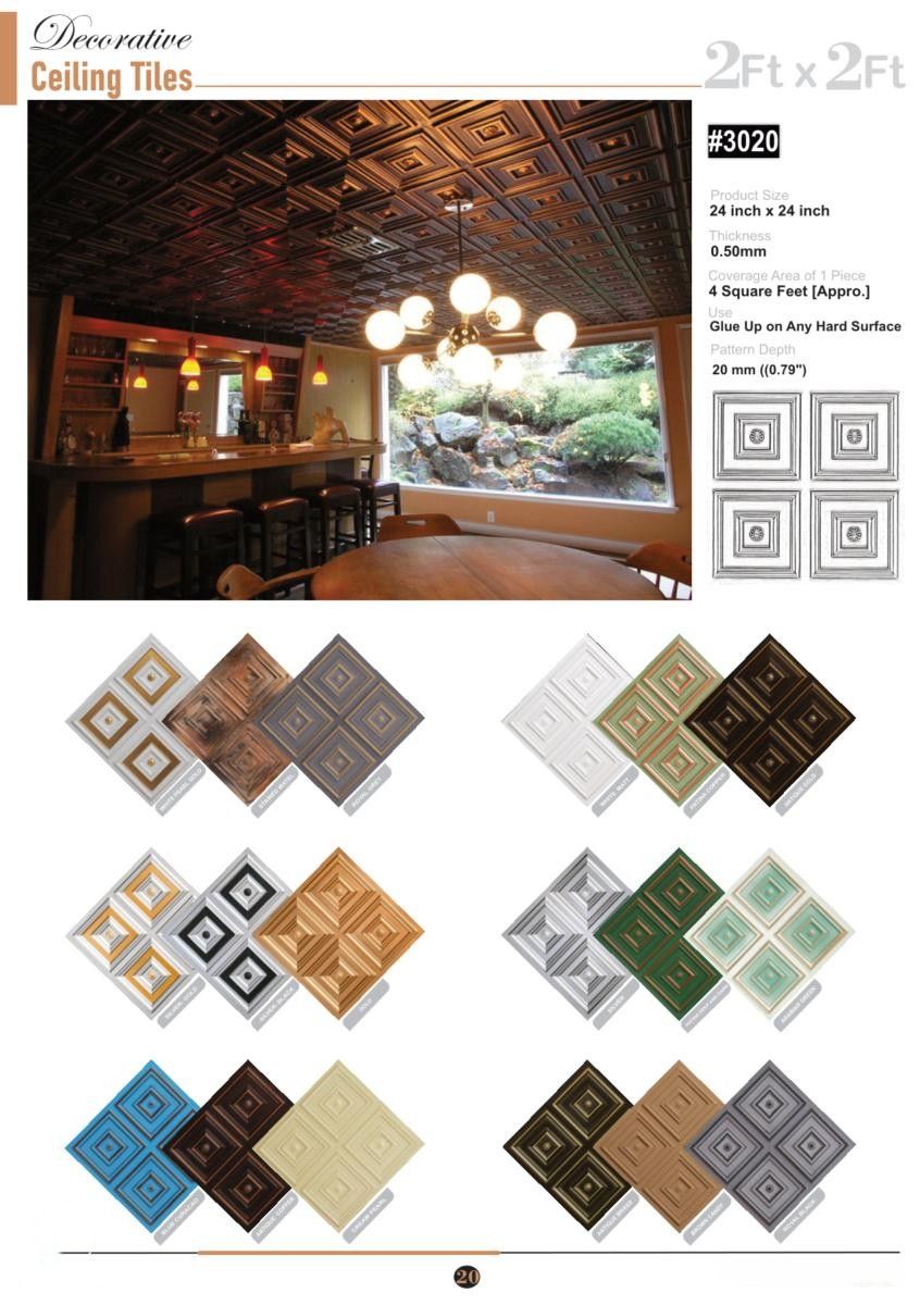 Soni Decor 2x2 Panels Catalog Page