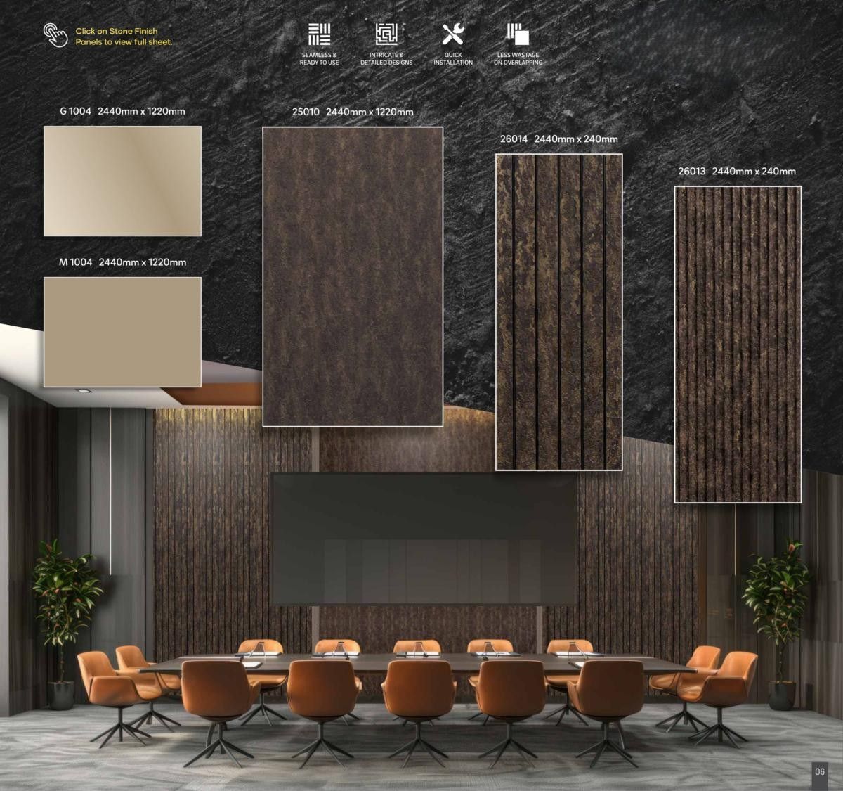 Stonite Charcoal Louvers Catalog Page