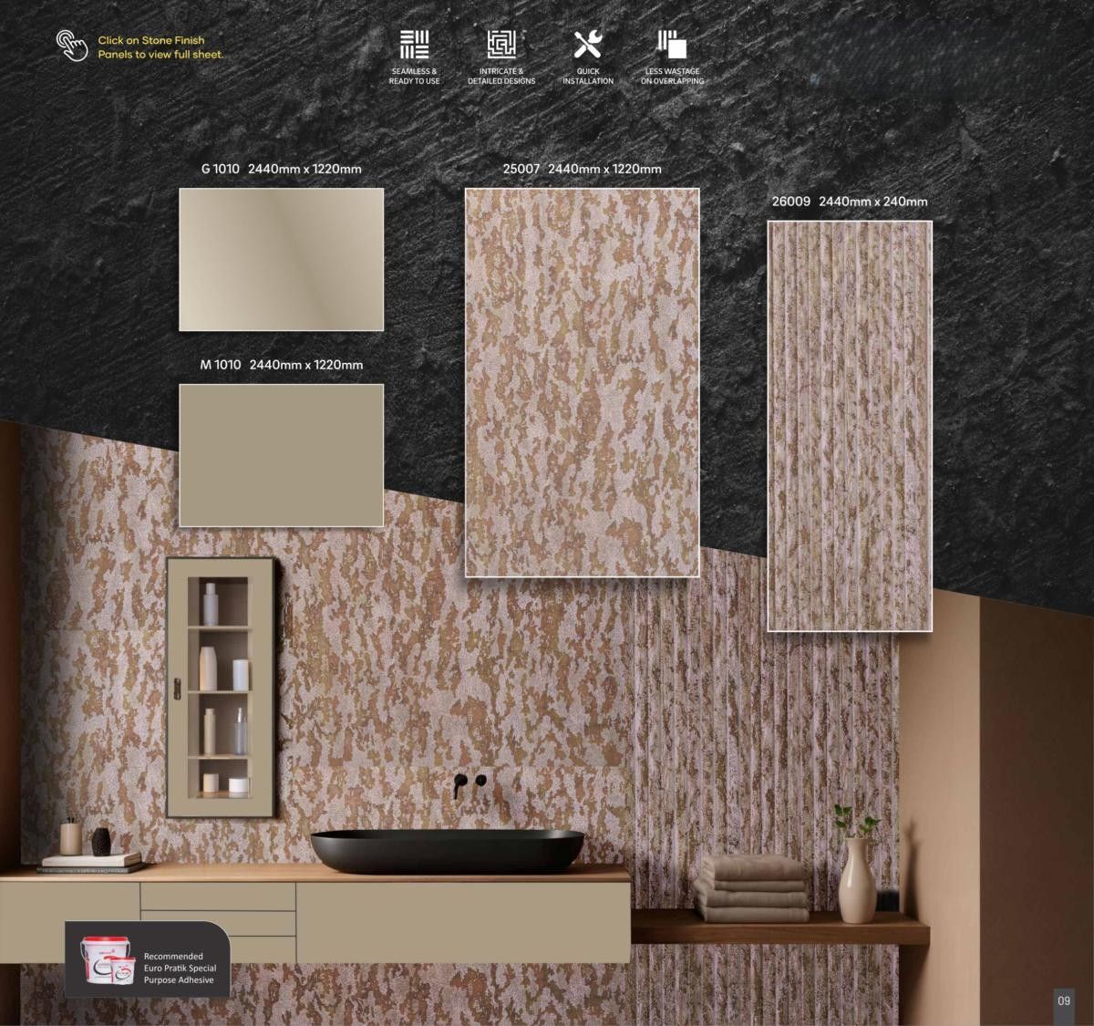 Stonite Charcoal Louvers Catalog Page
