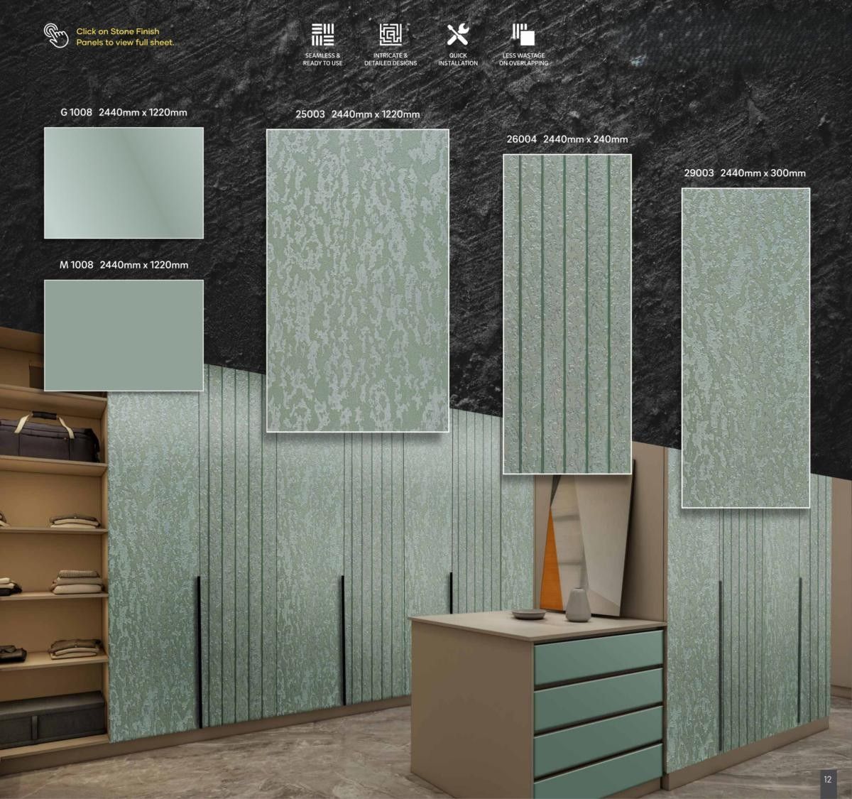 Stonite Charcoal Louvers Catalog Page