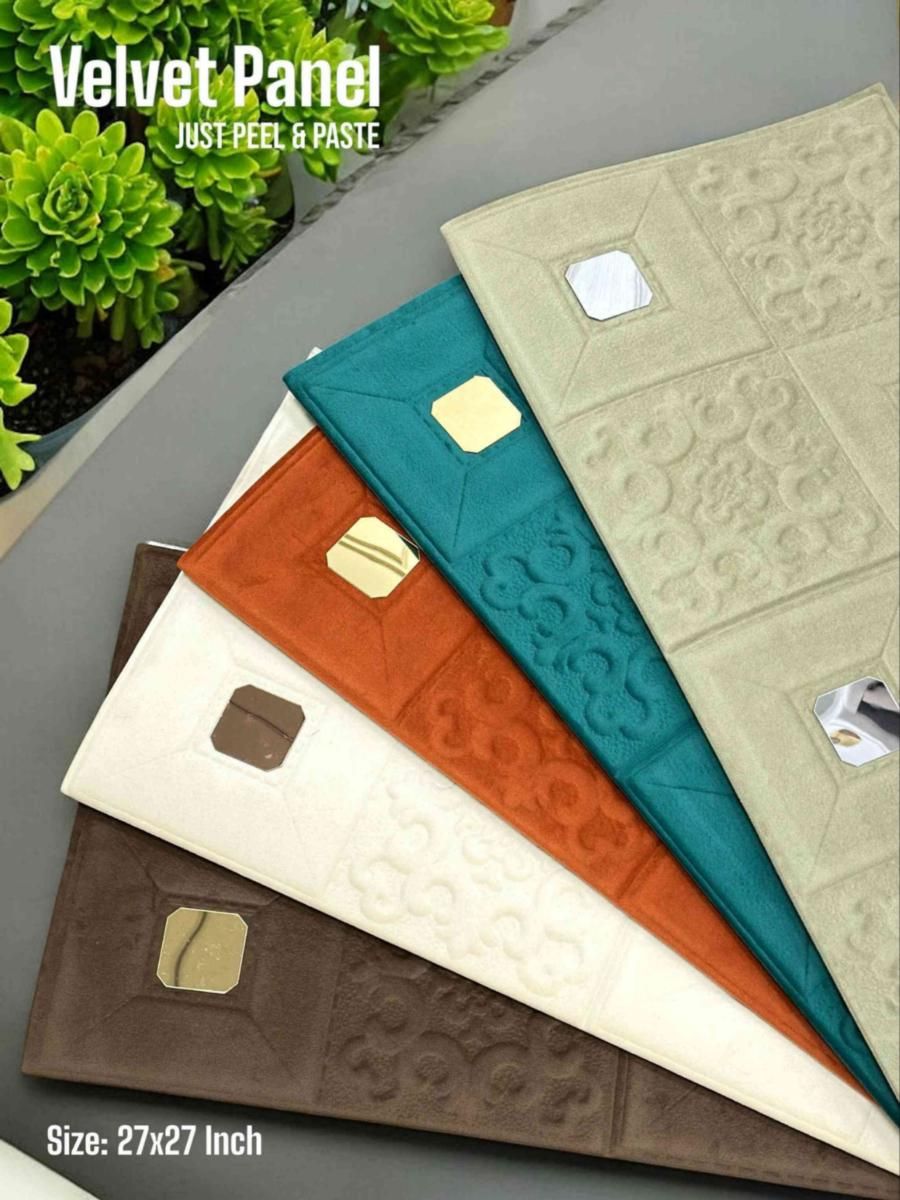 Velvet Panels Catalog Page