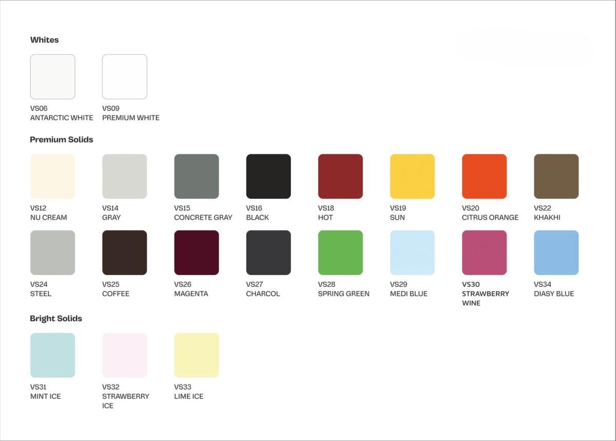 Vivanta Solid Surfaces Catalog Page