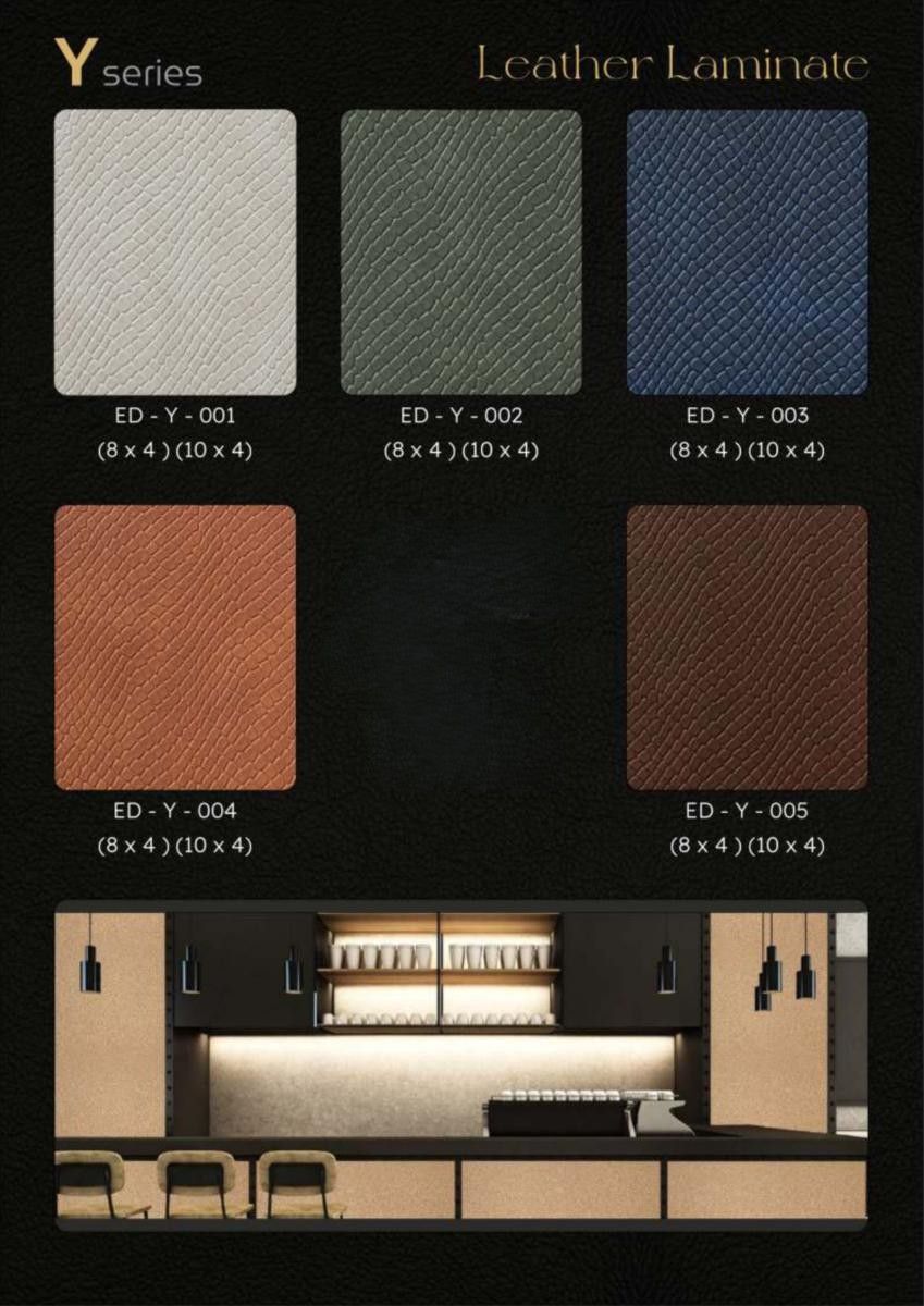 XYA Leather Laminate Catalog Page