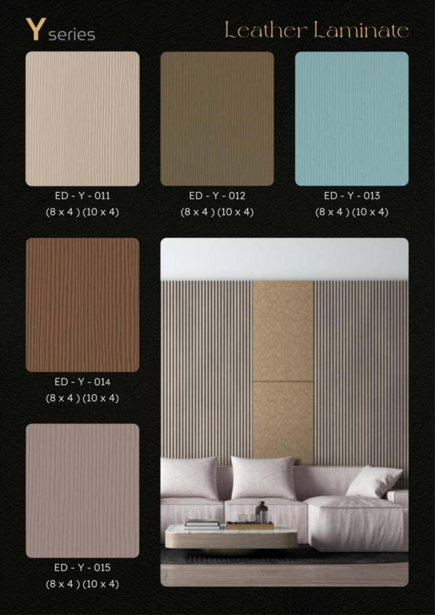 XYA Leather Laminate Catalog Page