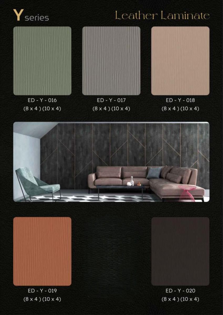 XYA Leather Laminate Catalog Page