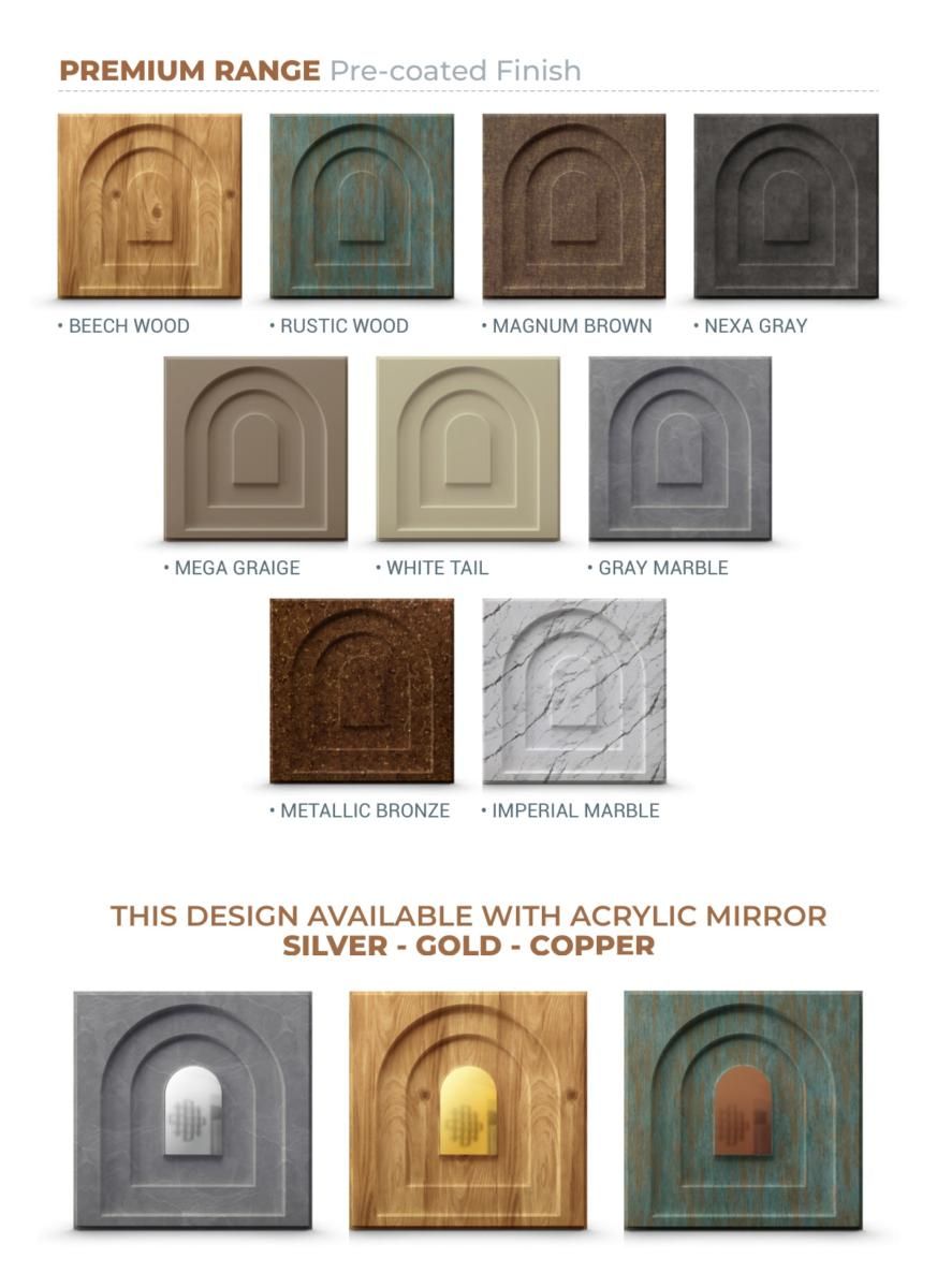 Zoomwall 3D Panels Catalog Page