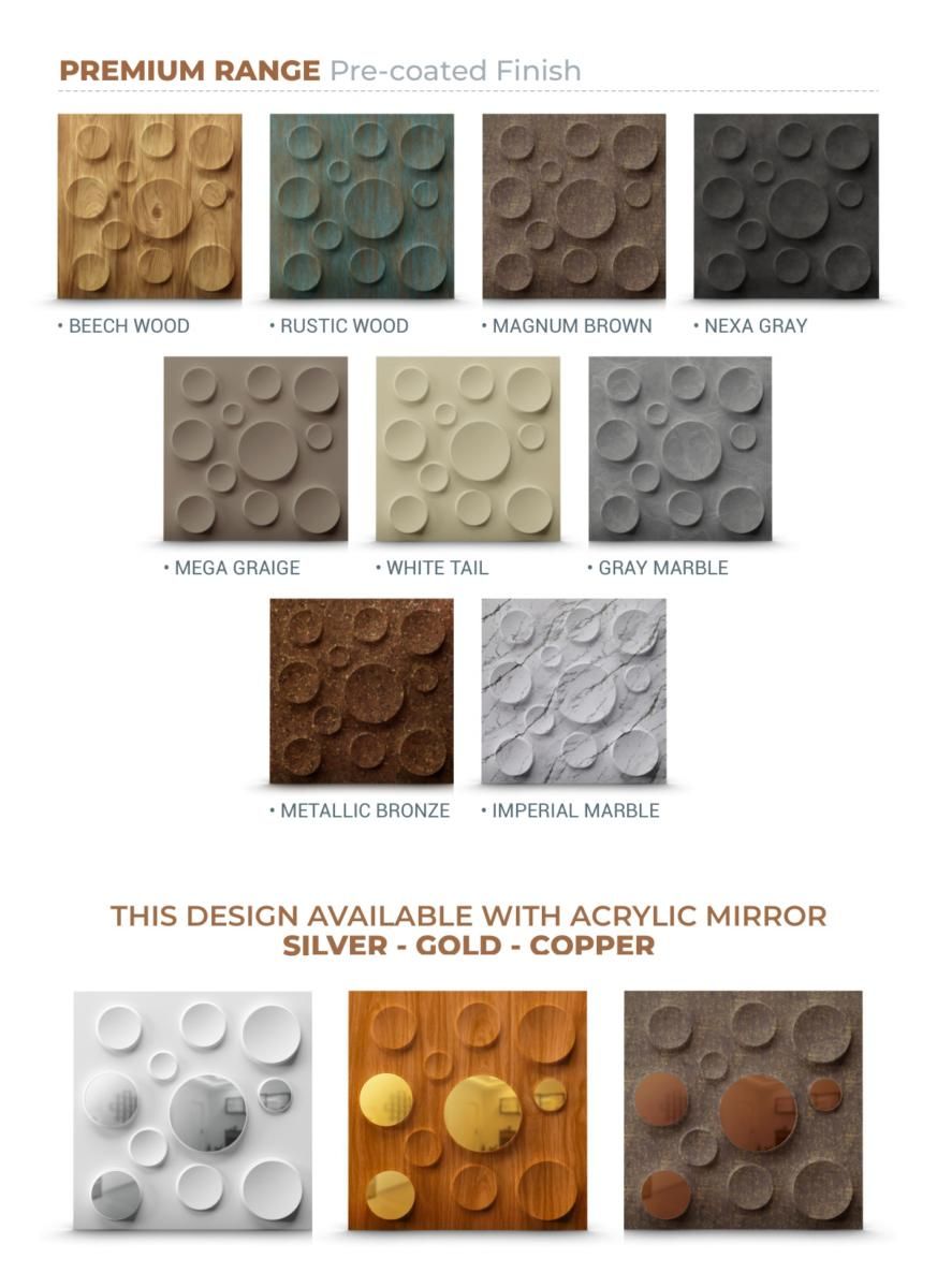 Zoomwall 3D Panels