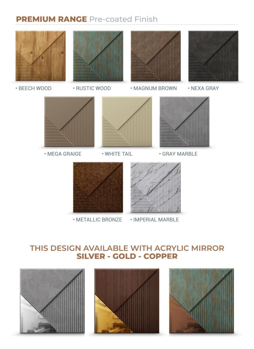 Zoomwall 3D Panels Catalog Page
