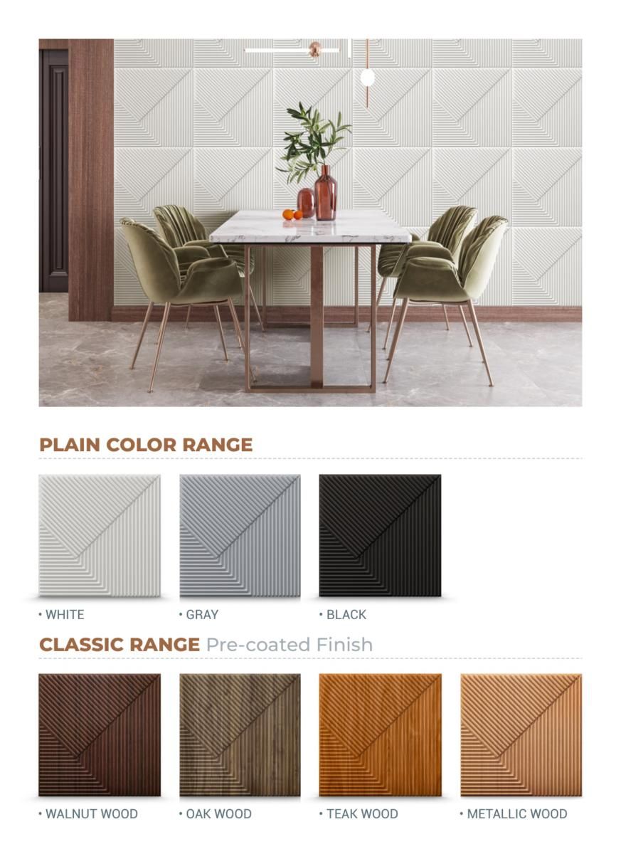 Zoomwall 3D Panels Catalog Page