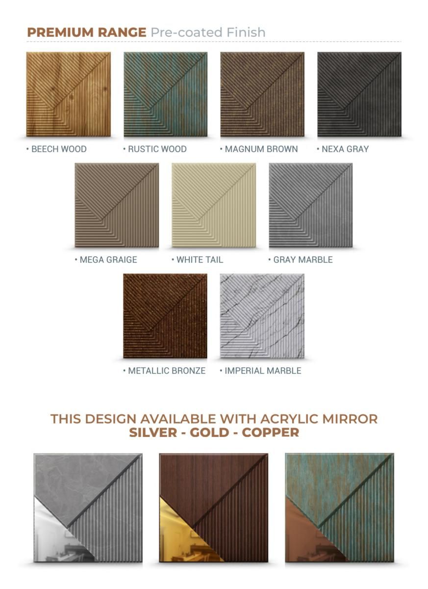 Zoomwall 3D Panels Catalog Page