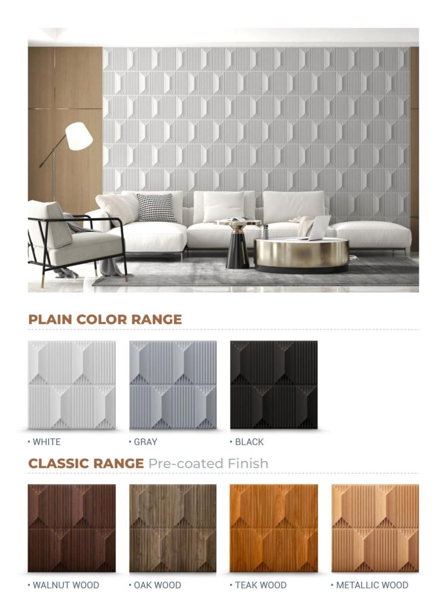 Zoomwall 3D Panels Catalog Page