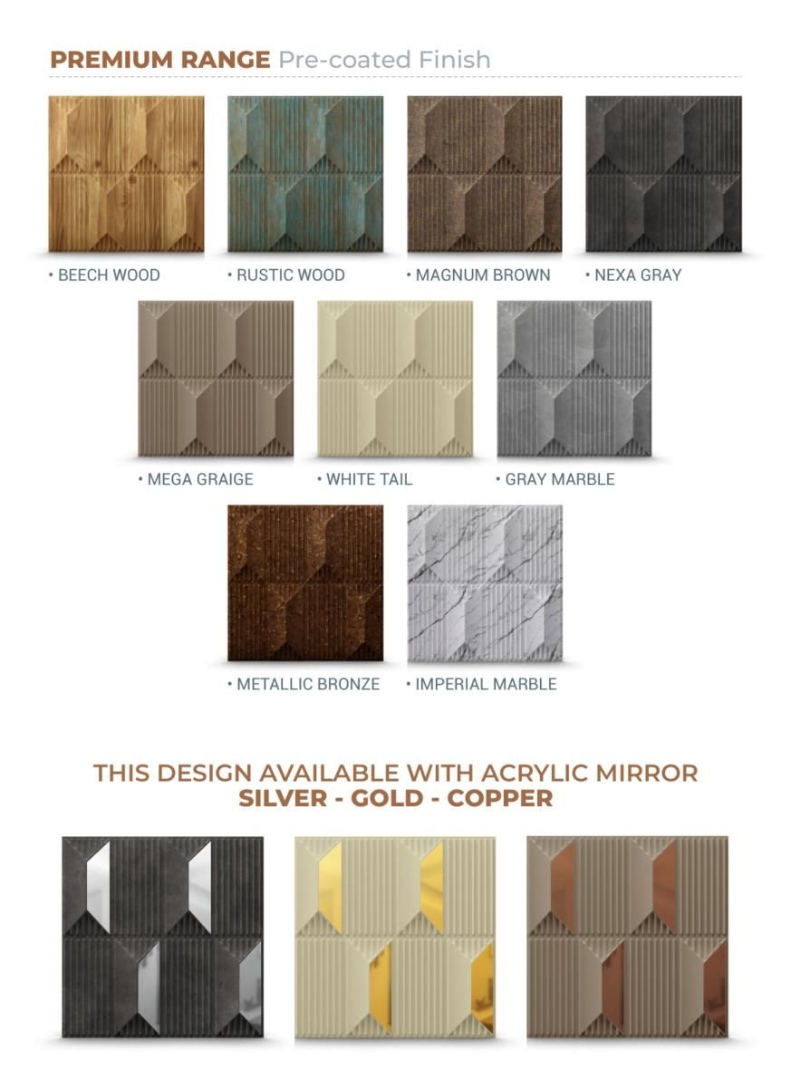 Zoomwall 3D Panels Catalog Page