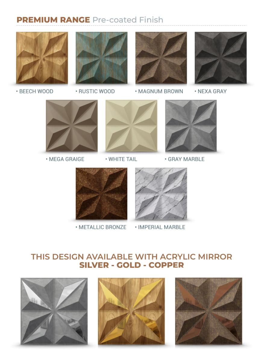 Zoomwall 3D Panels Catalog Page