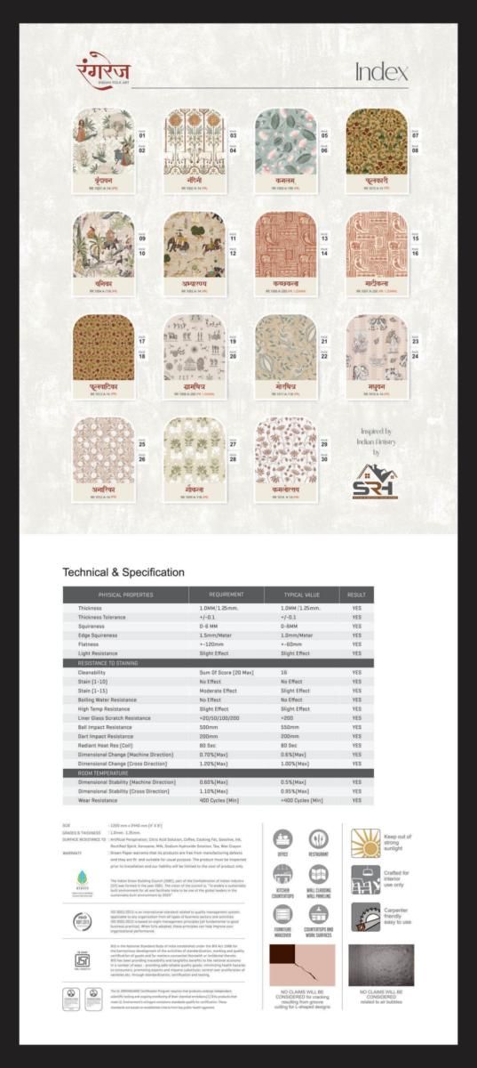 IS Rangrez Digital Laminates